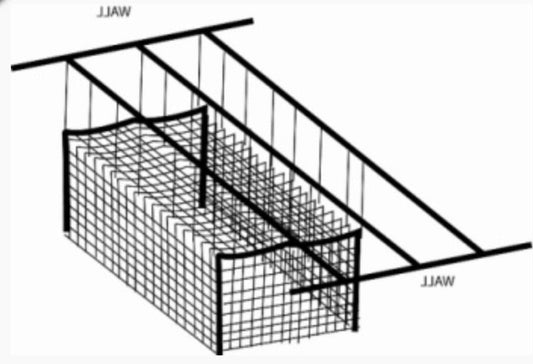 Trigon Sports Indoor Ceiling Suspension Kit -  B50015