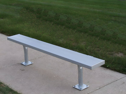 Trigon Sports 8 ft. Surface Mount Team Bench without Back - PB08SM