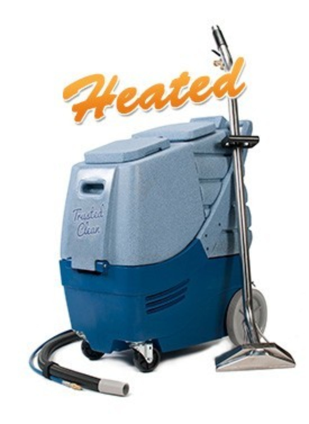 Trusted Clean 'Maximum' Heated Carpet Extractor (220 PSI) w/ 12" Wand & 25' Hose - 17 Gallons - TPL-17-220-CE-HEAT-TCP