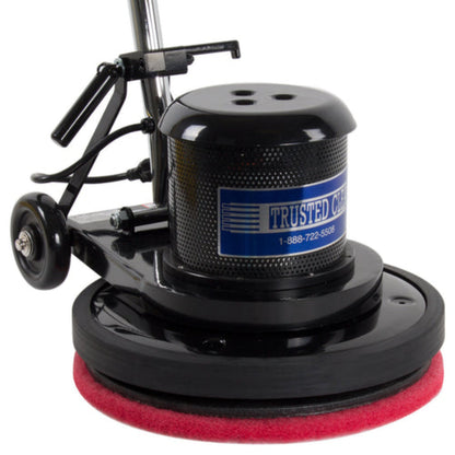 Trusted Clean 17" Dual Speed Floor Buffer w/ Pad Driver (180 & 320 RPM) - TPL-BK-17VS-TC