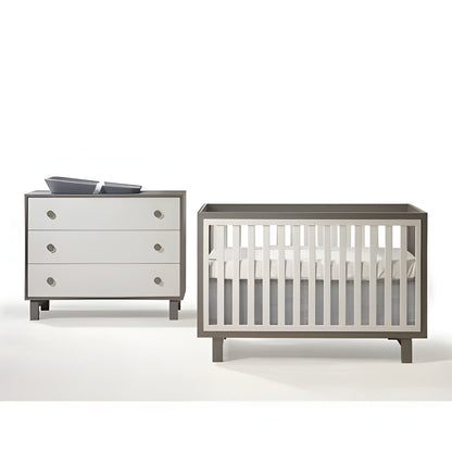 Tulip Bjorn Classic Crib & 3 Drawer Dresser XL Set - TU6534