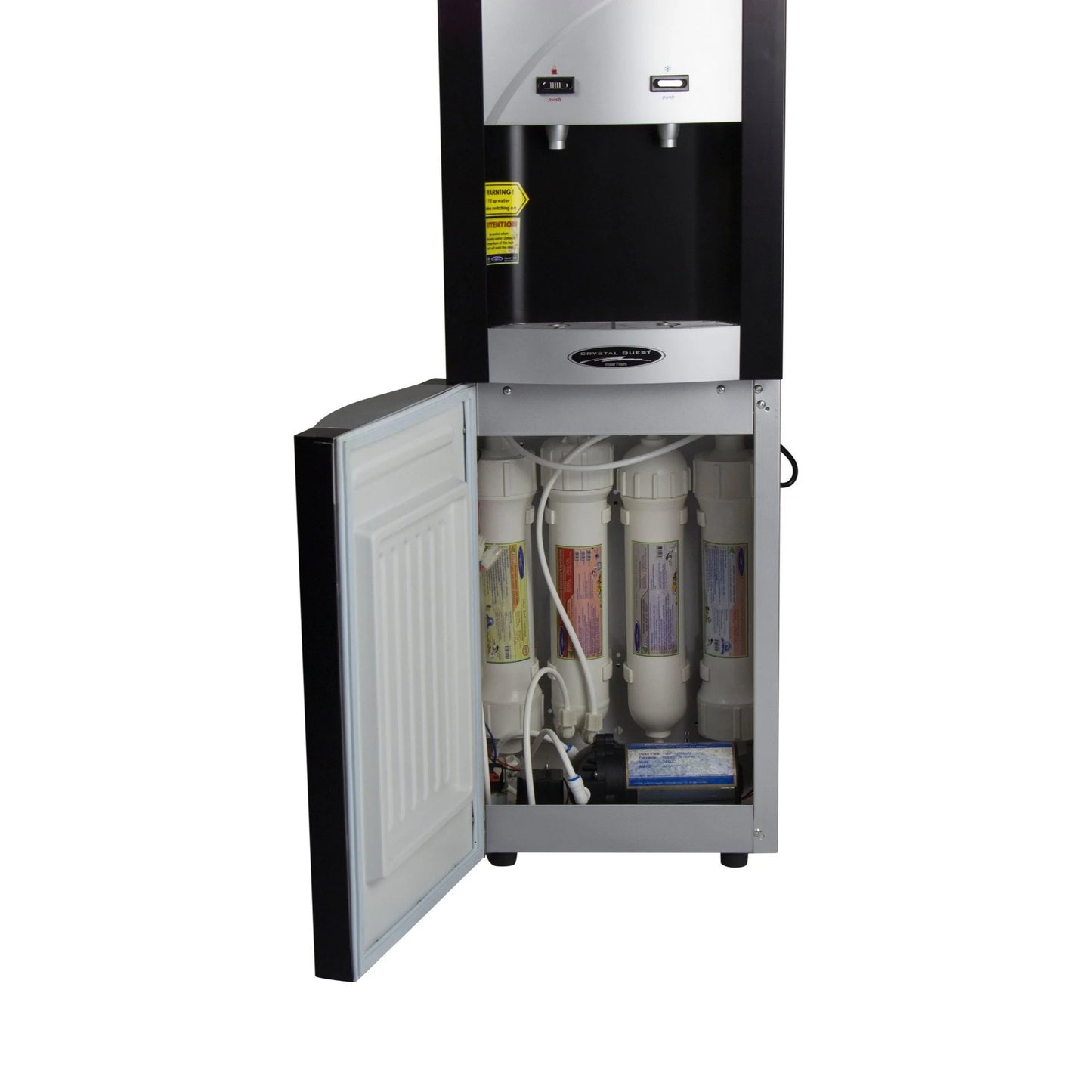Crystal Quest TURBO Ultrafiltration + Reverse Osmosis Bottleless Water Cooler
