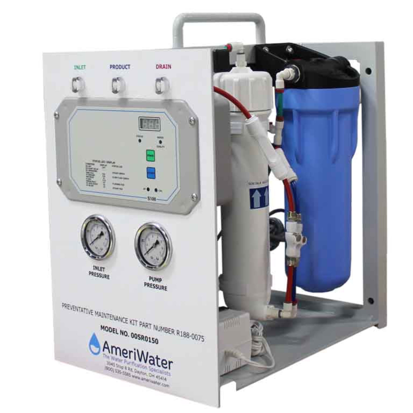 Tuttnauer AmeriWater RO Water Filtration System - TTN-00SRO150-4