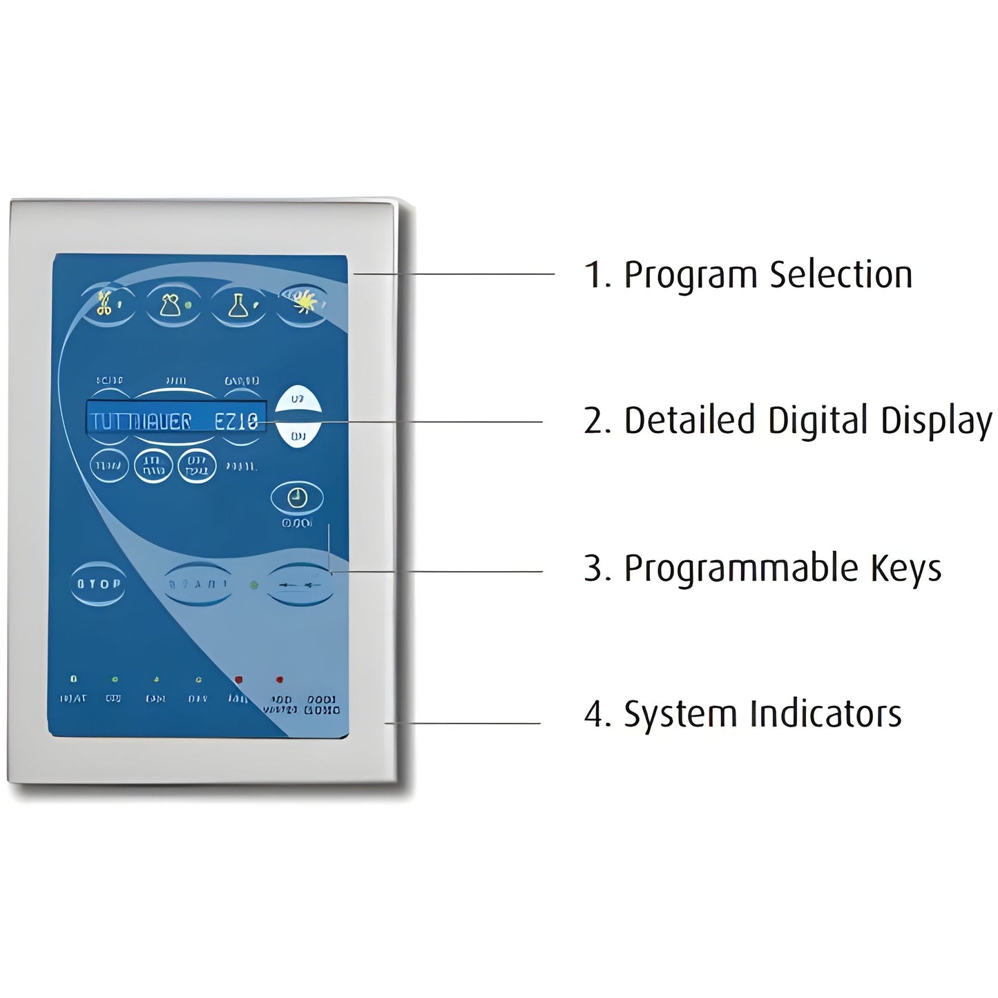 Tuttnauer LABSCI 11L Electronic Benchtop Autoclave - TTN-LABSCI-11L