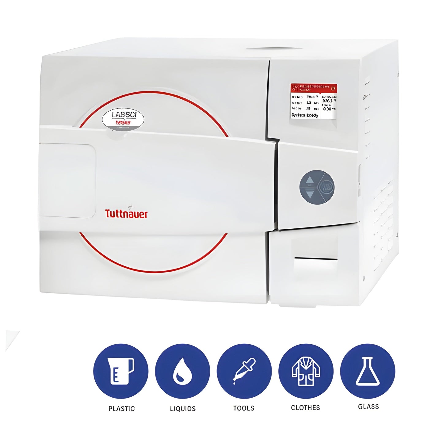 Tuttnauer LABSCI 11L Electronic Benchtop Autoclave - TTN-LABSCI-11L