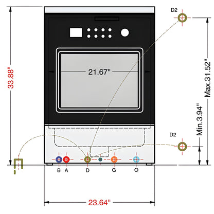 Tuttnauer TIVA8-MD High Thermal Disinfection Washer - TTN-TIVA8-MD-1-DENTAL