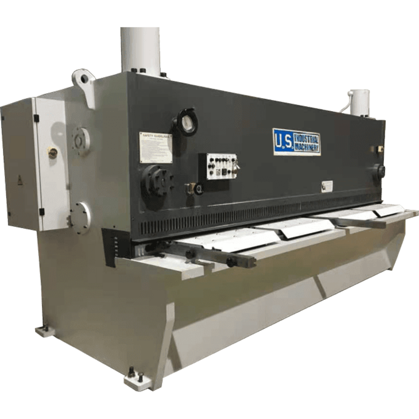 U.S Industrial Machinery Guillotine Hydraulic Shear, 20mm x 4000mm (13’ X 3/4”)  - US13750G