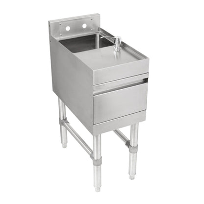John Boos UBHS-2112 Freestanding Underbar Hand Sink - JBUBHS2112