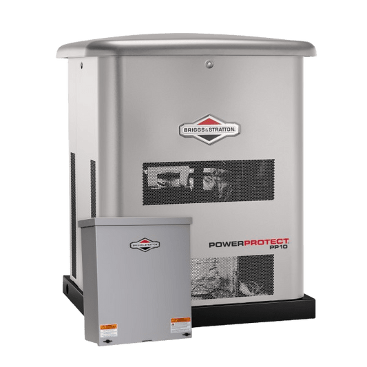 Briggs & Stratton 040685 10kW Standby Generator LP/NG w/ 100 Amp 16 Circuit Automatic Transfer Switch Wifi New