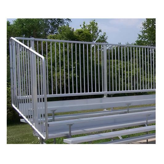 Bleacher Aluminum Preferred Bleachers with Safety Railing - NA-0515PRF