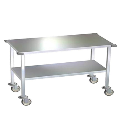 Avante Stainless Steel Veterinary Mobile Gurney and Supply Transport Table - 10902