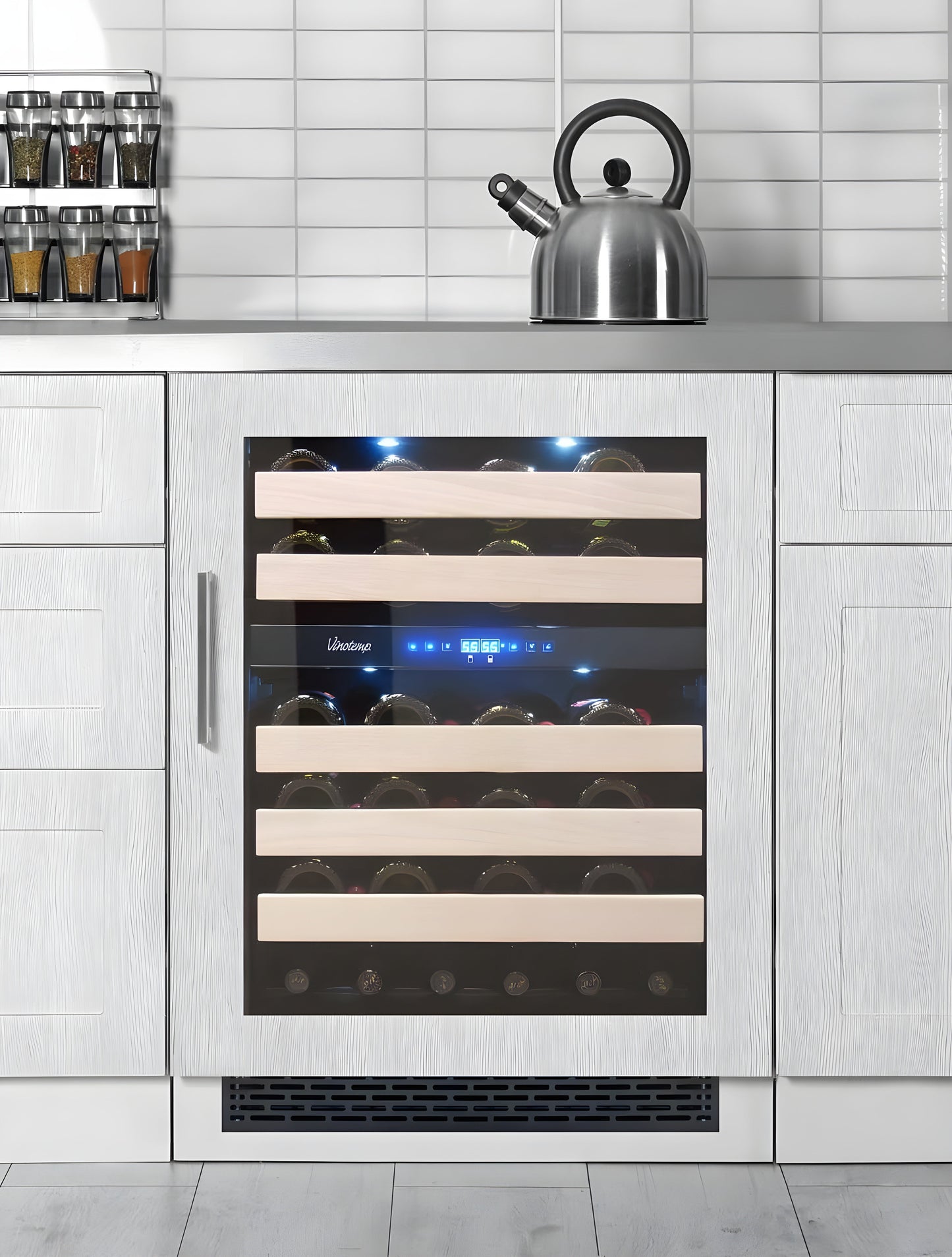 Vinotemp 24-Inch Panel-Ready Wine Cooler - VT-24PR46