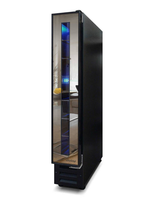 Vinotemp 7-Bottle Mirrored Wine Cooler - VT-7BMSL-FE
