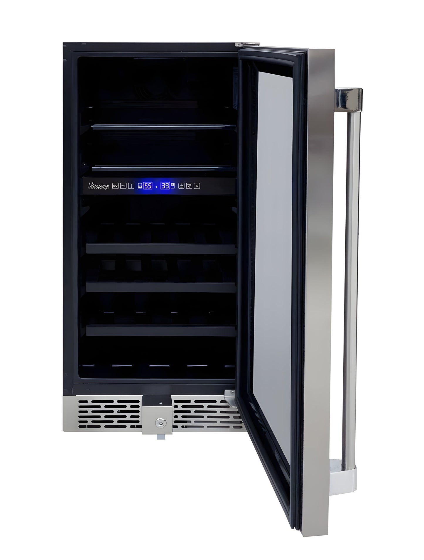 Vinotemp 15-Inch Outdoor Dual-Zone Wine & Beverage Cooler - VT-OUTDR15GD
