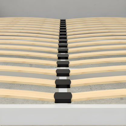 Queen Murphy Bed w/ Storage Cabinets, White by Leto Muro