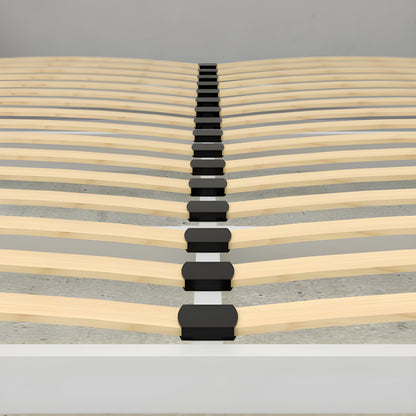 Murphy Bed With Desk, Double Size, White by Leto Muro