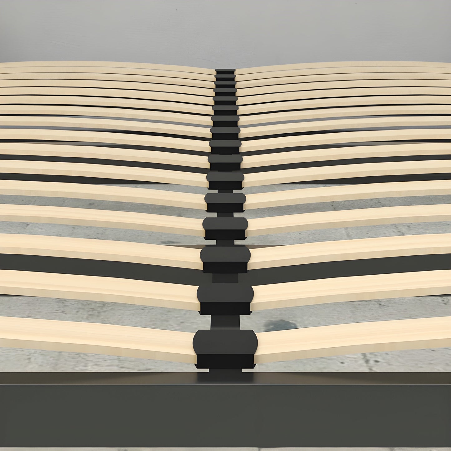 Murphy Bed With Desk, Full Size, Walnut Landscape Series by Leto Muro