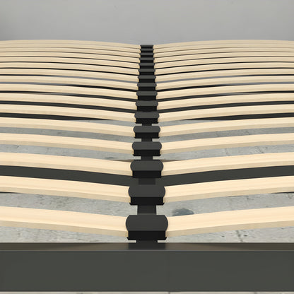 Murphy Bed With Desk, Full Size, Walnut Landscape Series by Leto Muro