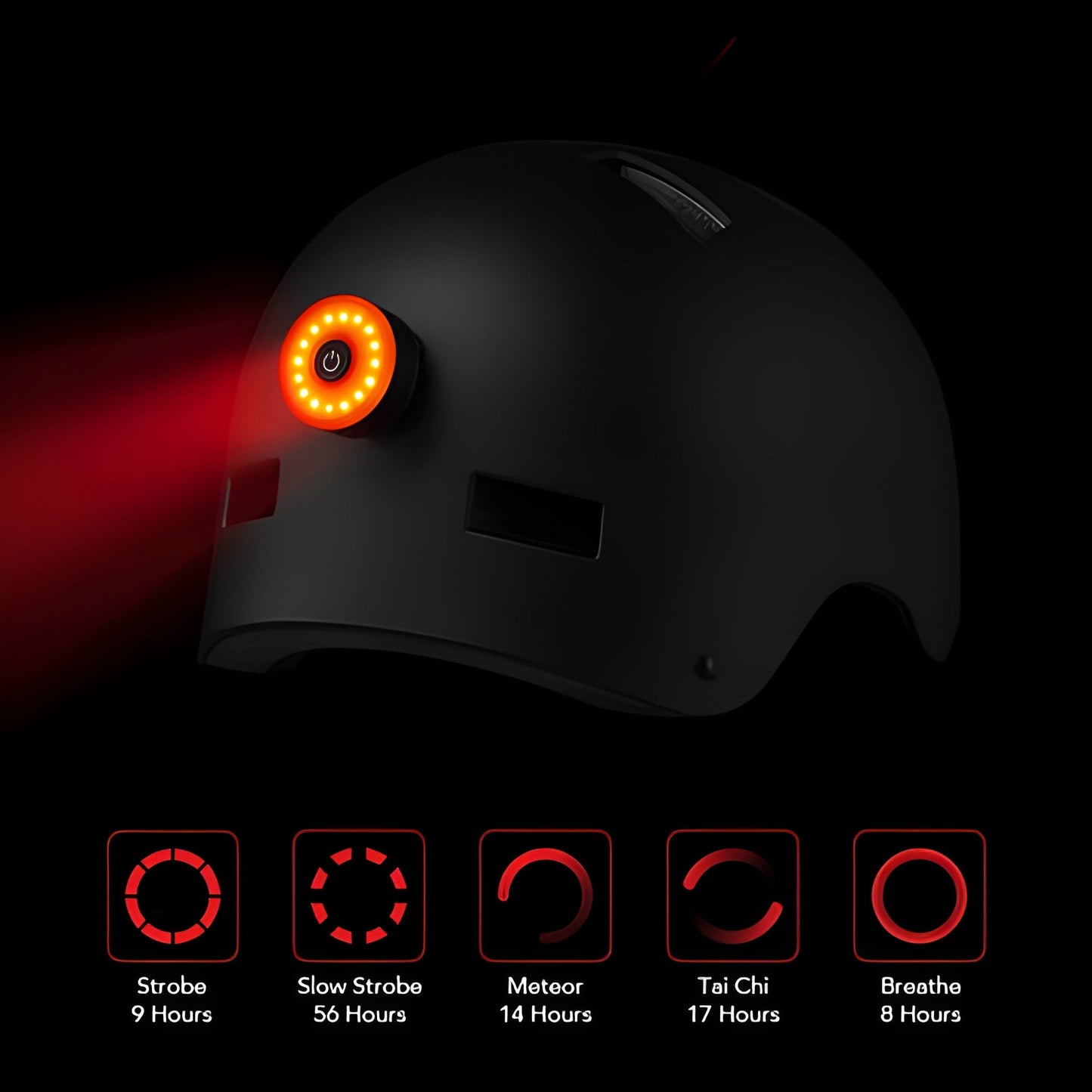 Turboant Wearable Red LED Safety Light