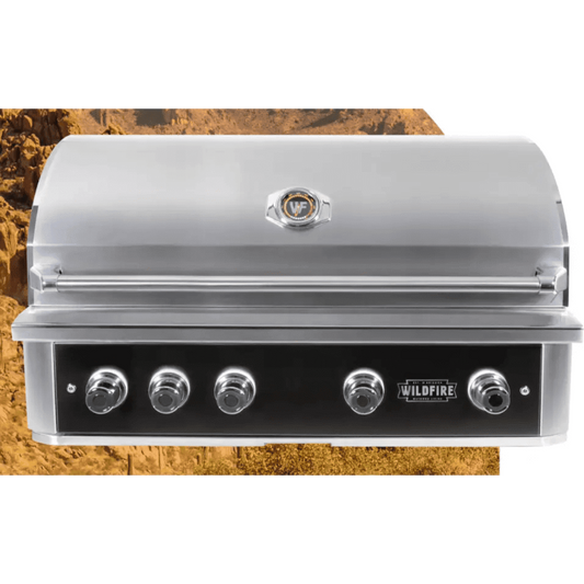 Wildfire Ranch PRO 42" Built-In Gas Grill 304 SS - LP - Backyard Provider