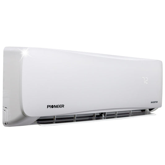 Pioneer Multi Zone 12,000 BTU Quantum Series Wall Mount Indoor Section Split Inverter++ Air Conditioner Heat Pump 230V - WS012GMFI22HLE-10