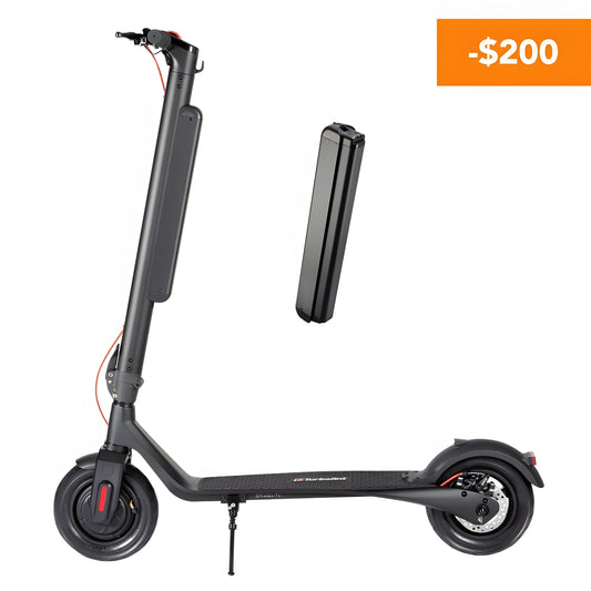 Turboant X7 Max E-Scooter and Replacement Battery Bundle