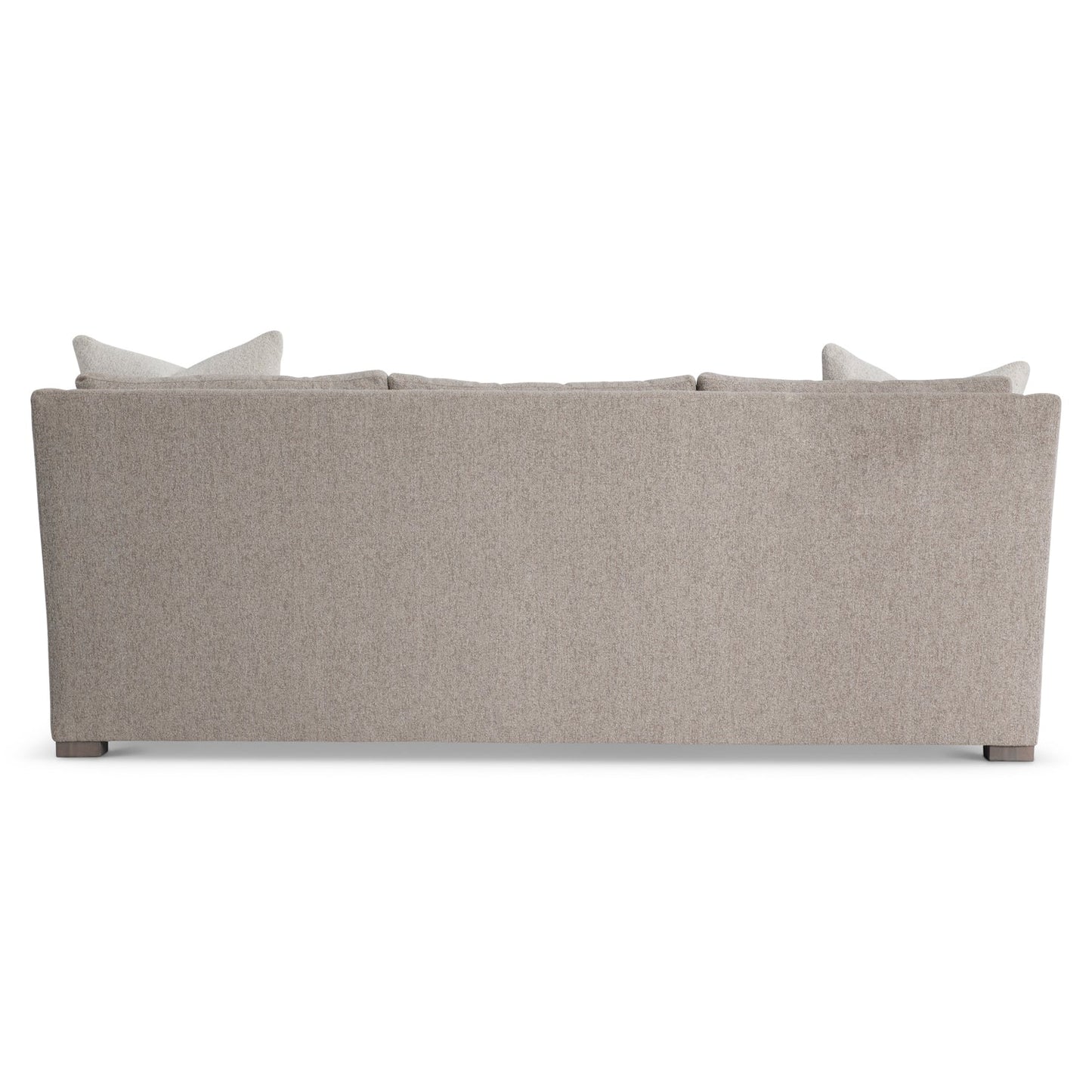 Modway Furniture Ventura Elegant Beige Fabric Sofa with Deep Seat Cushions & Contrasting Pillows