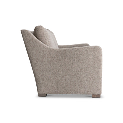 Modway Furniture Ventura Elegant Beige Fabric Sofa with Deep Seat Cushions & Contrasting Pillows